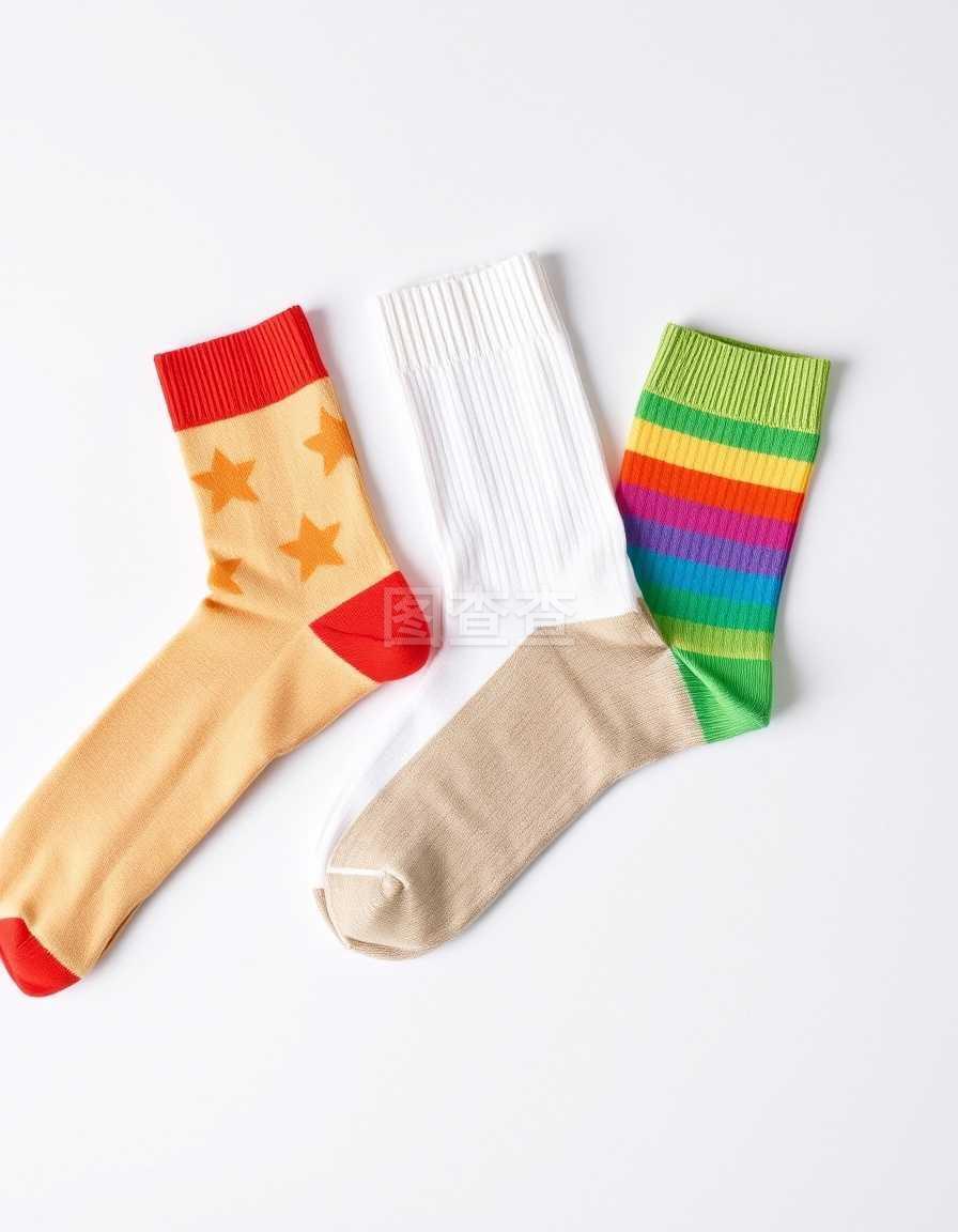 三色袜